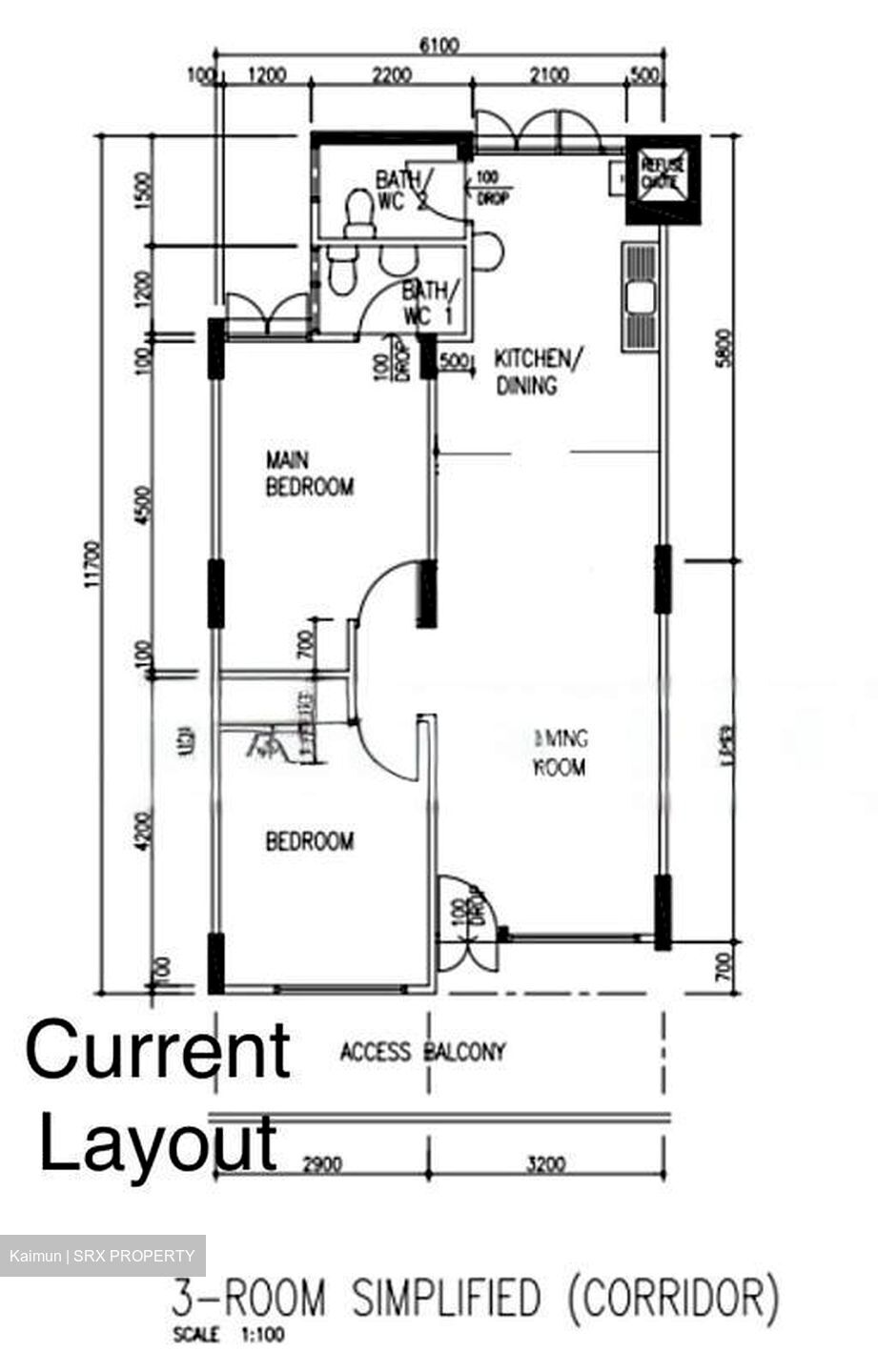 Blk 110 Chong Pang Garden (Yishun), HDB 3 Rooms #501920941